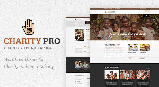 Charity Pro: Chủ đề WordPress gây quỹ