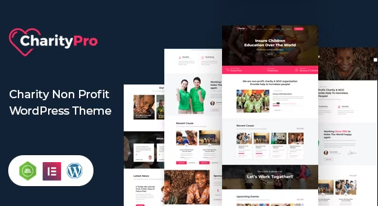 Charity Pro - Chủ đề WordPress gây quỹ