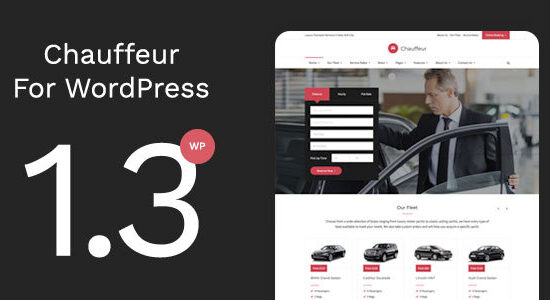 Chauffeur - Limousine, Transport And Car Hire WP Theme