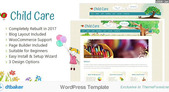 Child Care Creative - WordPress Shop Theme