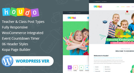 Chủ đề WordPress Giáo dục Koudo