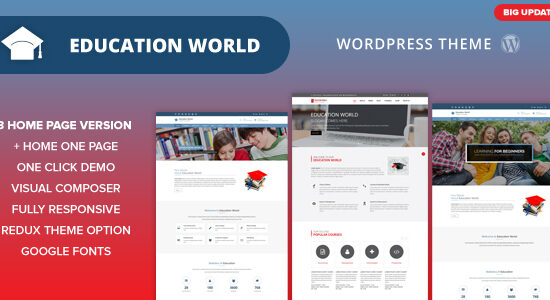 Chủ đề WordPress Thế giới Giáo dục