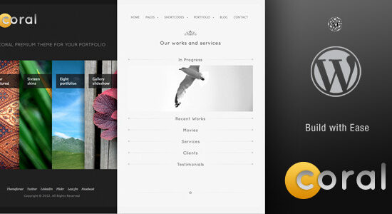 Chủ đề Wordpress Coral