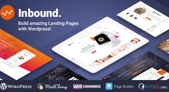 Chủ đề trang đích WordPress Inbound