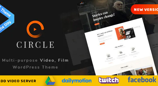 Circle - Chủ đề WordPress dành cho nhà làm phim & hãng phim