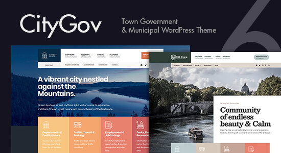 CityGov - City Government & Municipal WordPress Theme