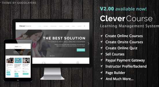 Clever Course - Education / LMS WordPress