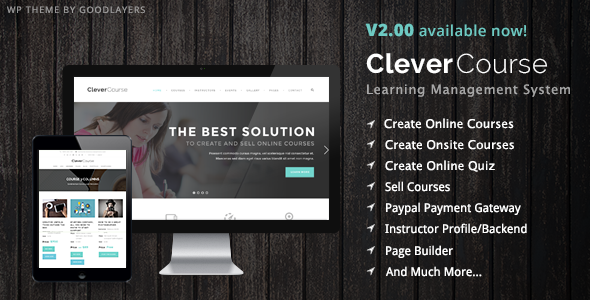 Clever Course - Education / LMS WordPress