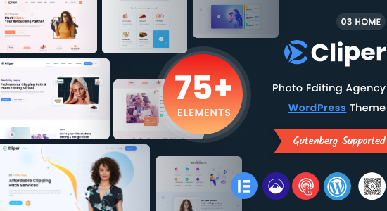 Cliper - Clipping Path Agency WordPress Theme