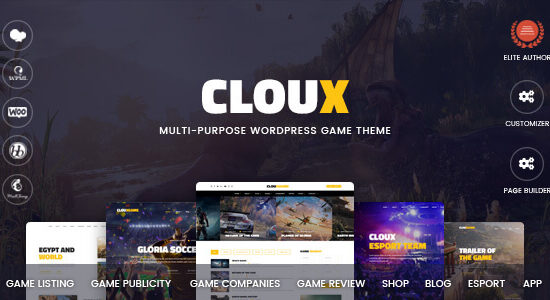 Cloux | Game & Gaming Theme