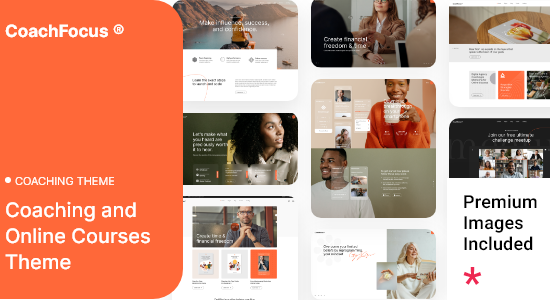 CoachFocus - Coaching & Online Courses WordPress Theme