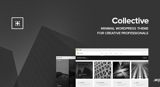 Collective - Chủ đề WordPress tối giản