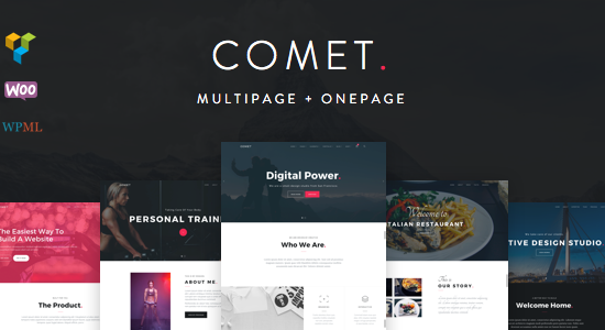 Comet - Chủ đề WordPress đa năng sáng tạo