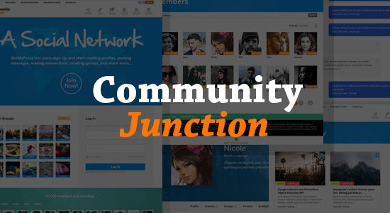 CommunityJunction - BuddyPress Membership Theme