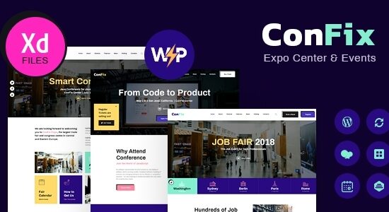 ConFix - Chủ đề WordPress Expo & Events