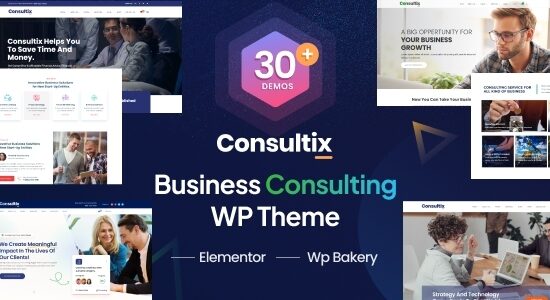 Consultix - Business Consulting WordPress Theme