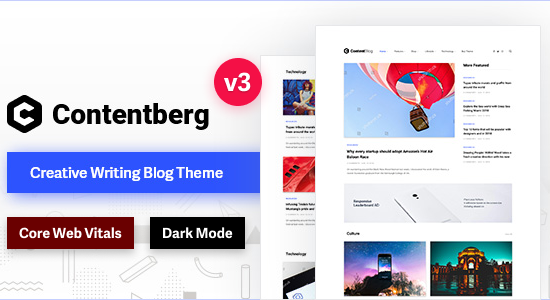 Contentberg - Content Marketing & Personal Blog for WordPress