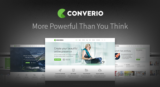 Converio - Responsive Multi-Purpose WordPress Theme