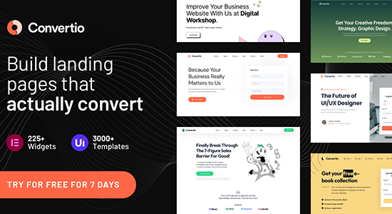 Convertio - Conversion Optimized Landing Page Theme