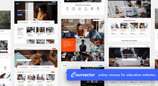 Coursector | Education WordPress