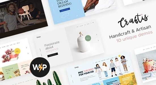 Craftis - Chủ đề WordPress thủ công, thủ công mỹ nghệ & nghệ nhân + WCFM