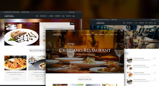 Cristiano - Restaurant WordPress Theme