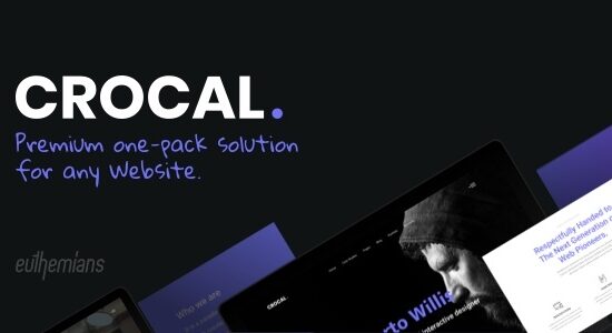 Crocal - Responsive Multi-Purpose WordPress Theme