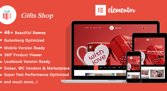 Cửa hàng quà tặng | Quà lưu niệm thủ công WooCommerce WordPress Theme