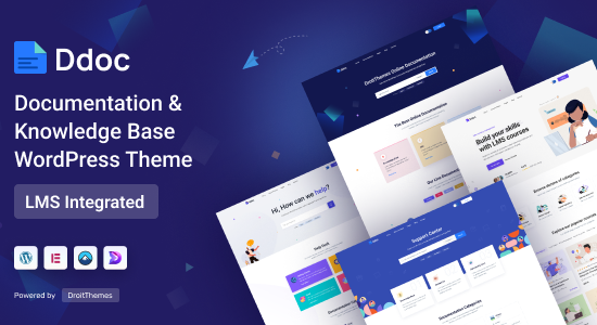 DDoc - Documentation and Knowledgebase WordPress Theme