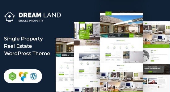 DREAM LAND- Single Property Real Estate WordPress Theme