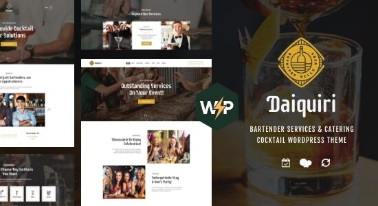 Daiquiri | Dịch vụ pha chế & Tiệc cocktail WordPress Theme