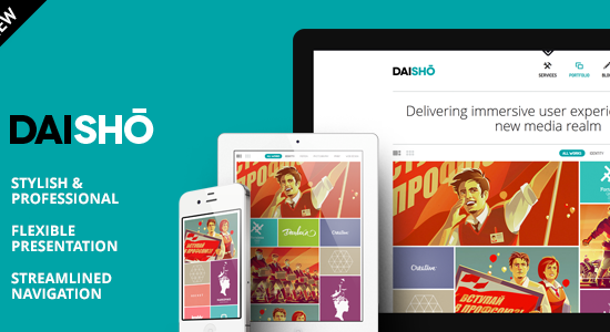 Daisho - Flexible WordPress Portfolio Theme