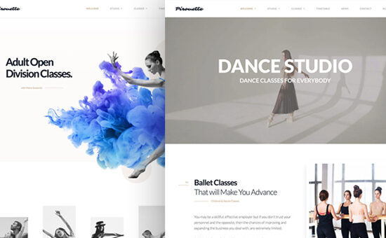 Dance WordPress Theme - Dancing Academy