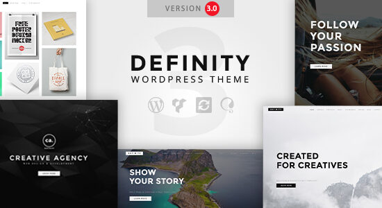 Definity - Chủ đề WordPress đa năng sáng tạo