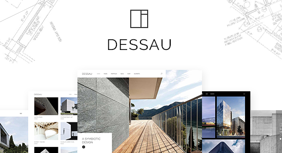 Dessau - Contemporary Theme for Architects and Interior Designers