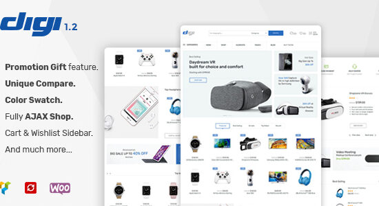 Digi - Chủ đề WooCommerce cho cửa hàng điện tử