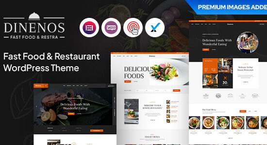 Dinenos - Chủ đề WordPress nhà hàng