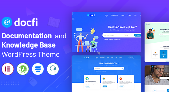 Docfi - Documentation and Knowledge Base WordPress Theme