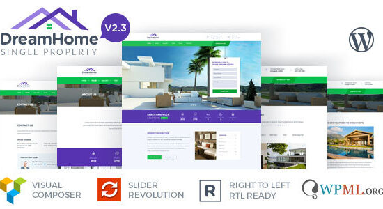 DreamHome - Single Property WordPress Theme