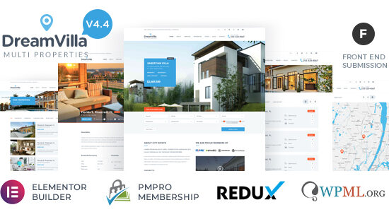 DreamVilla - Real Estate WordPress Theme