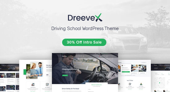 DreeveX – Chủ đề WordPress cho Trường dạy lái xe