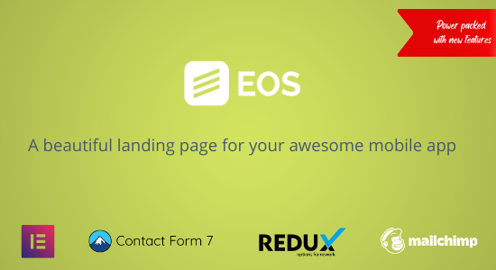 EOS - A Responsive App Landing Theme