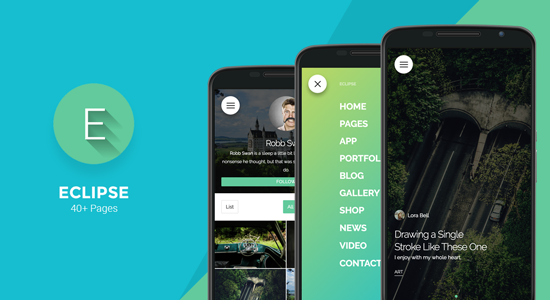 Eclipse - Mobile Multi-Purpose WordPress Theme