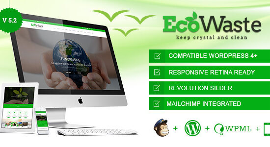 EcoWaste - Environmental WordPress Theme