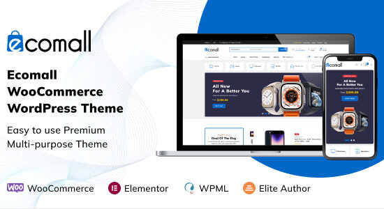 Ecomall - Chủ đề WooCommerce của Elementor Electronics