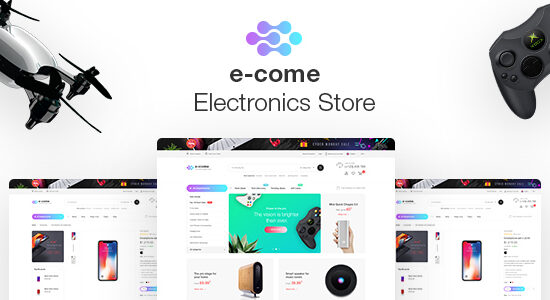 Ecome - Chủ đề WooCommerce cho cửa hàng điện tử