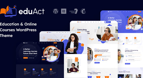 EduAct - Chủ đề WordPress về Giáo dục & Khóa học