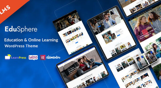 EduSphere - Education & Online Learning WordPress Theme