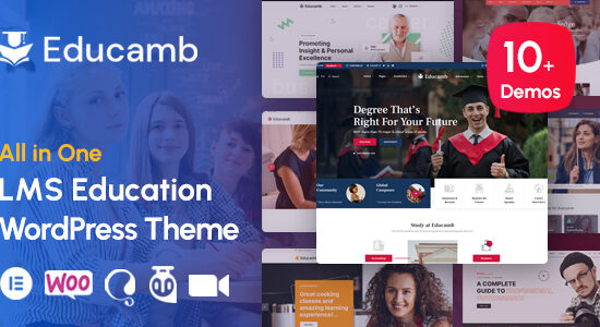 Educamb - Chủ đề WordPress Giáo dục LMS