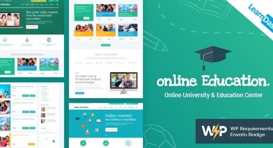 Education Center | LMS & Online Courses WordPress Theme